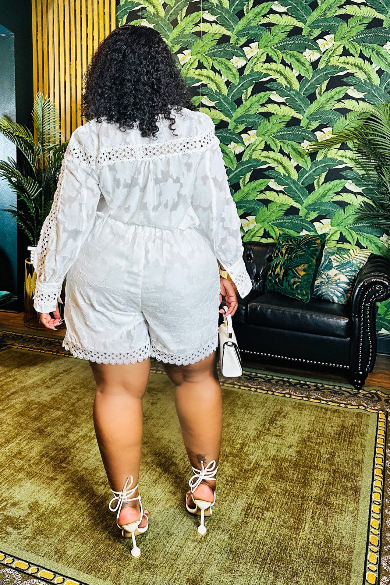 Eden Short Set White