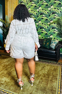 Eden Short Set White