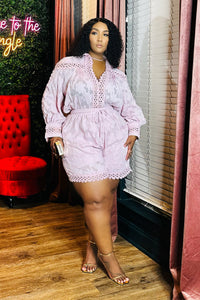 Eden Short Set Mauve