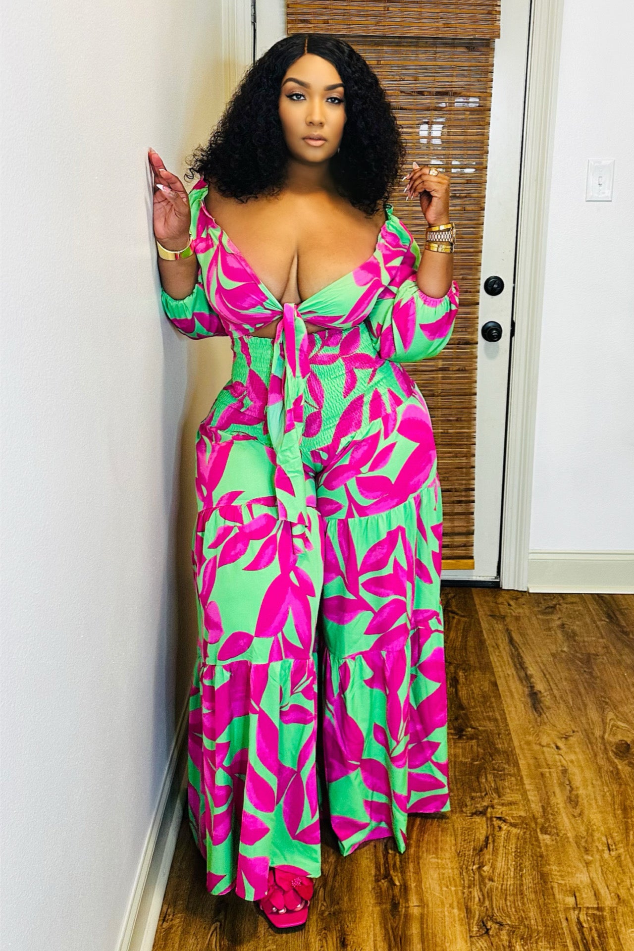Gardenia Luxe Pants Set