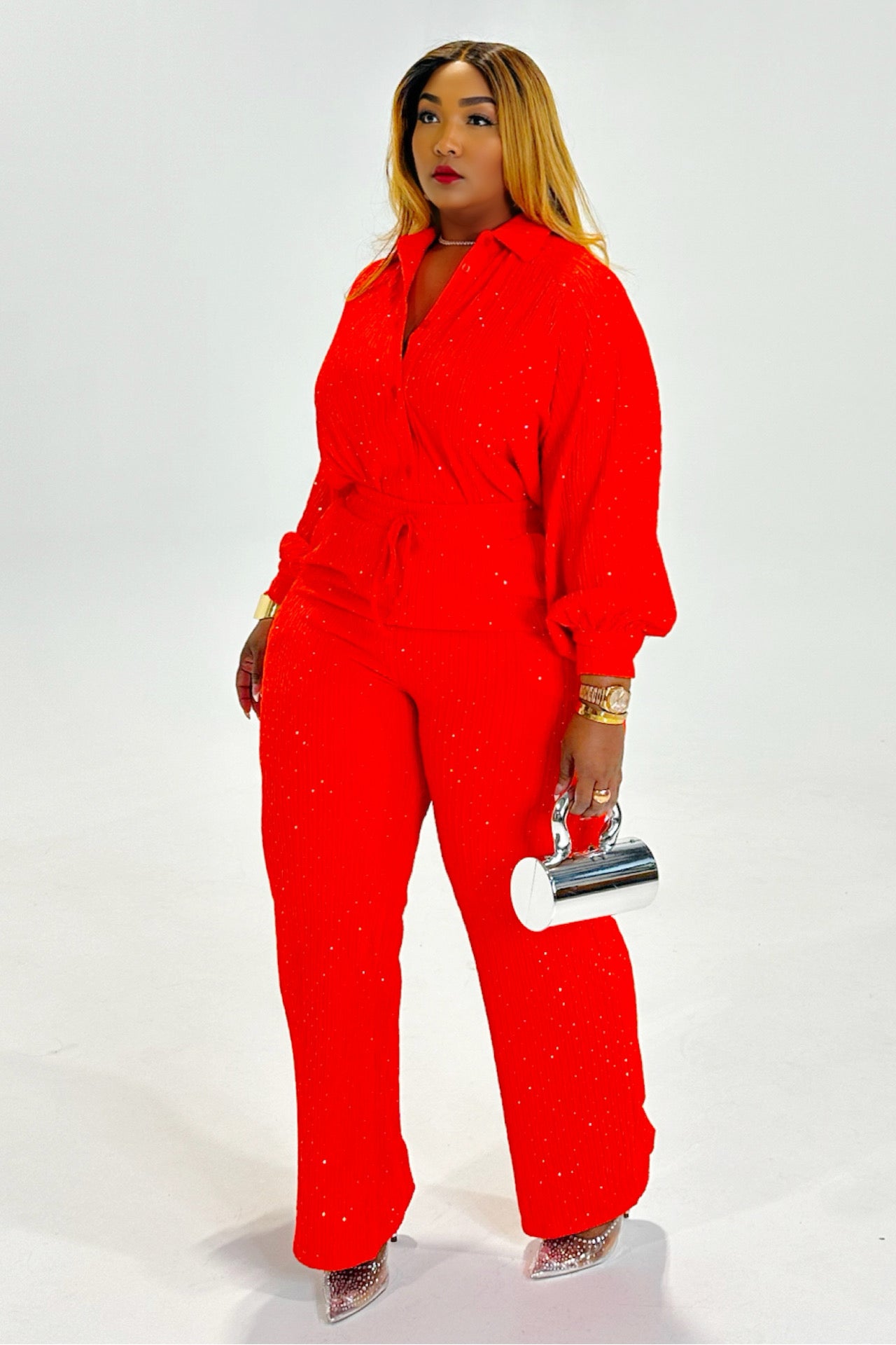 Highlighter Hustle Set Orange