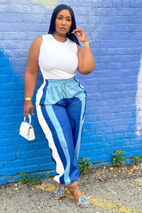 Château Breeze Stripe Pants