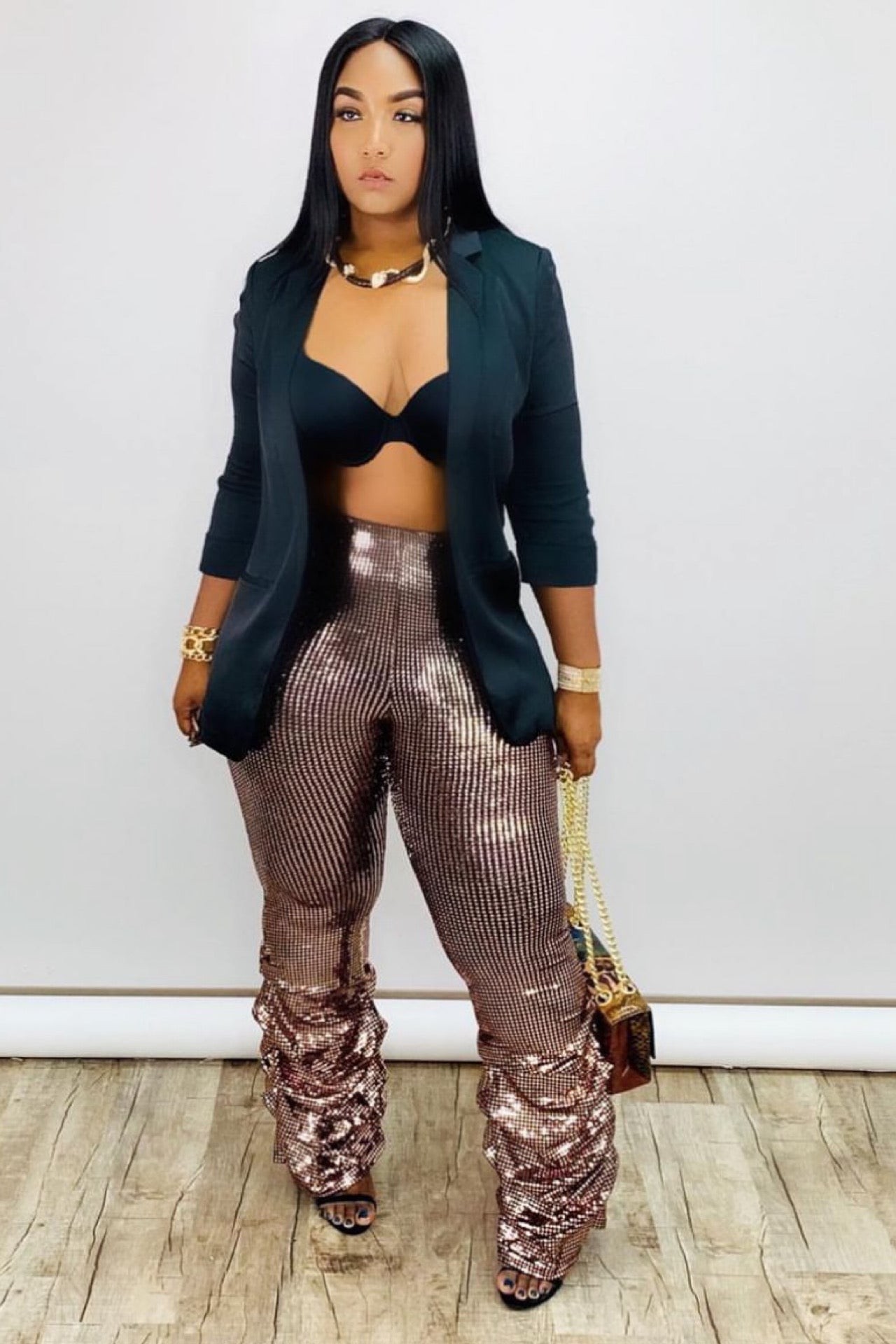 Million Dollar Pants (Copper) - Kalexis Kouture 